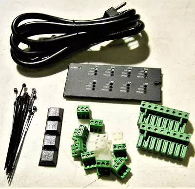 QSC CX And CXV 8 Channel Power Amp Accessory Kit With 14 Gauge Power Cord • $85.99