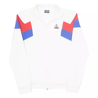 LE COQ SPORTIF Mens Track Jacket White XS • £28.99