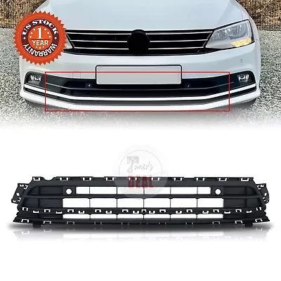 Bumper Face Bar Grille For 2015-2018 Volkswagen Jetta VW1036137 5C6853671P9B9 • $47.99