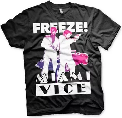 Miami Vice Freeze T-Shirt Black • £25.70