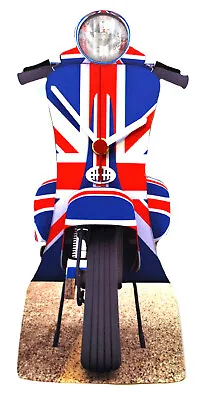 Union Jack Lambretta Clock - Lambretta Clocks - London Gift  MS6-TALL-C • £12.45