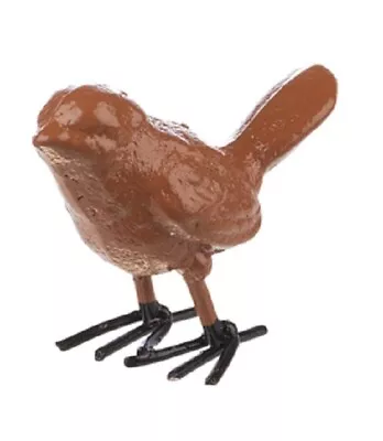 Ganz Cast Iron Bird Figurine Glossy Pink Yellow Coral Brown Orange Or Red (SV) • $4.17