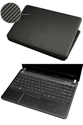 Laptop Protector Carbon Leather Sticker Skin Cover For Dell Inspiron 15-7577 • $32.45