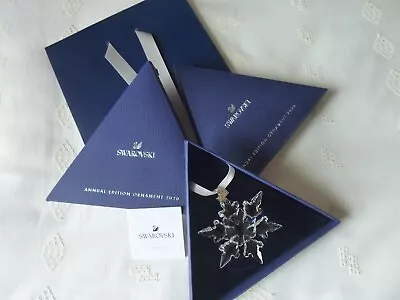£74.99 • Buy Swarovski Annual Snowflake Star Ornament Decoration 2020 Bnib 5511041