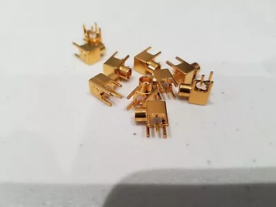 ( 10 Pieces ) MCX Right Angle Jack PCB ( Printed Circuit Board ) Mount  • $9.63