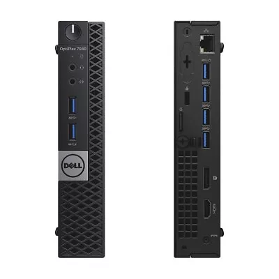 Dell OptiPlex 7040 Micro Intel Core I7 6th Gen 32GB RAM 2TB SSD Wi-Fi Desktop PC • £155