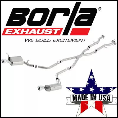 $1525.49 • Buy Borla S-Type 2.5  Cat-Back Exhaust System Fits 2011-2022 Dodge Durango RT 3.6L