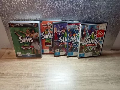 The Sims 2 & 3 Expansion Pack Bulk Bundle Lot • $49.99