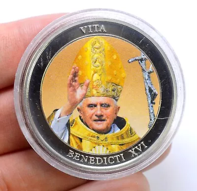 Vatican Vita Benedicti Xvi Pope Proof Medal • $0.99