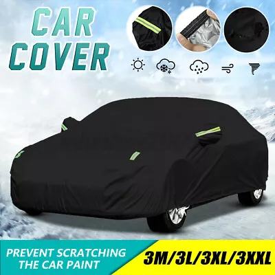 $34.79 • Buy Shield Full Car Cover For Outdoor Sun Rain Dust Scratch Dustproof Breathable 