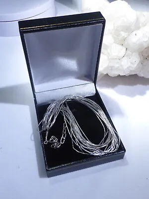 Vintage Solid Silver Multi Strand Necklace By Carolyn Pollack Relios 18  -21 Box • £29.99