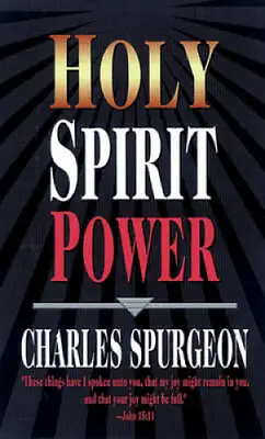 Holy Spirit Power - Paperback By SPURGEON C H - GOOD • $4.49