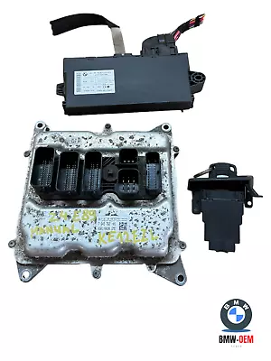 BMW Z4 E89 20i N20 ECU Engine Unit Kit DMECAS3 + Key Manual 7645762 • $720.04