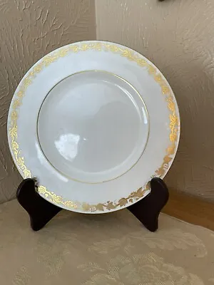 Vintage English Wedgwood Bone China Whitehall White Dinner Plate • $66