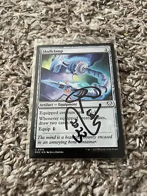 Mtg Alpha Investments Rudy Signed Card Autographed NM YouTuber Skullclamp • $44.99