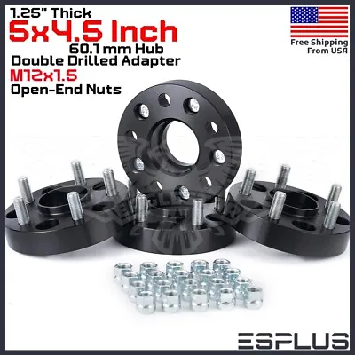 4pc 32mm HUB CENTRIC WHEEL SPACER 5X4.5” CB 60.1mm 12x1.5 FIT Toyota Lexus • $97.99