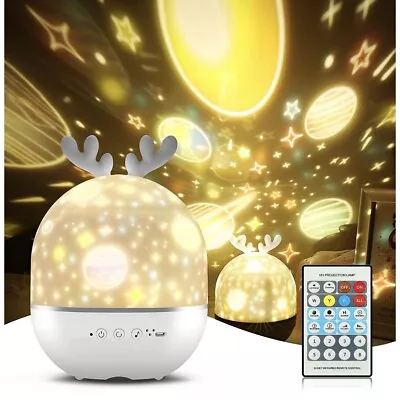 £14.50 • Buy Projection Lamp Star LED Night Light For Kids Boy Girl Toy Gift , Birthday Gift