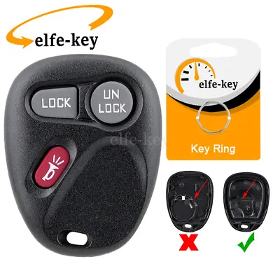 For 2001 2002 Chevrolet Silverado GMC Sierra 1500 2500 3500 Remote Key Fob Case • $7.89