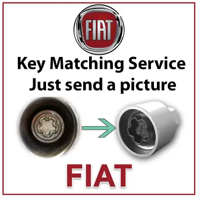 For FIAT Security Master Locking Wheel Nut Key Bolt UK Matching Wheel Lock LWNK • $31.10