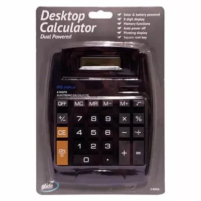 £5.25 • Buy Easy Use Jumbo Desktop Calculator Big Buttons Battery Operated Office School