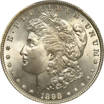 1898 Morgan Silver Dollar PCGS MS-67 $1 C00068168 • $2650