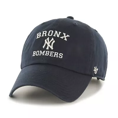 MLB New York Yankees ('47 Brand) Bronx Bombers MVP Hat Adjustable Strap Navy • $26.99