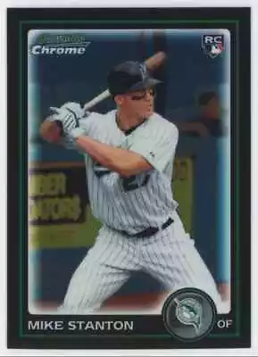 2010 Bowman Draft Chrome Mike Stanton Rookie Marlins #BDP30 C97 • $0.99