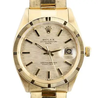 Rolex Oyster Perpetual Reference 1501 Date 18k Gold 1972 • £8235