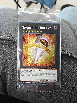 Number 11: Big Eye - BLC1-EN001 - Secret Rare 1st Edition Near Mint Sealed • $0.99