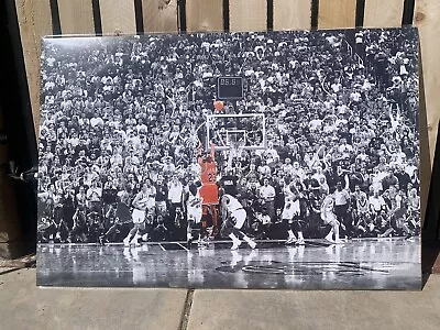 Colorized B&W Chicago Bulls NBA Basketball Poster 24x36 Poster NEW • $7.99