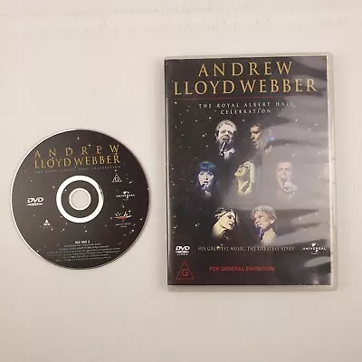 Andrew Lloyd Webber - The Royal Albert Hall Celebration  (DVD 1998) FREE POST • £9.34