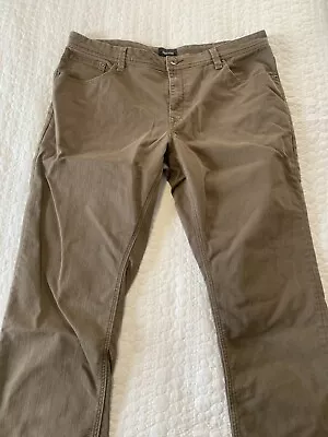 Marmot Men's 40x30 Brown Casual Cotton Canvas Work Pants Outdoor Active EUC • $32