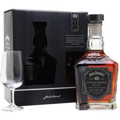 Jack Daniel's Single Barrel Select With Jeff Arnett Nosing Glass Gift Pack 700mL • $120.99