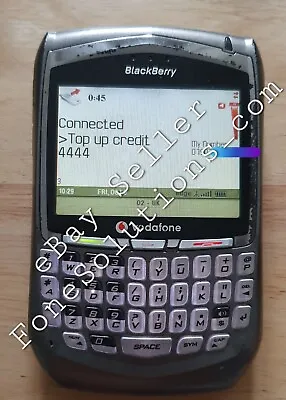 BlackBerry 8700v Smartphone Mobile Network Sim Unlocked 8700 Qwerty Color Screen • £69.95