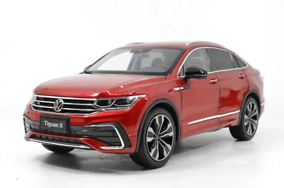 1/18 1:18 Volkswagen Tiguan X 2020 SUV Red Diecast Miniature Metal Model Car • $119