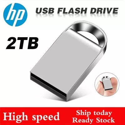 Mini 2TB USB 3.0 Hp Flash Drive High Speed Data Stoarge Memory Pen Stick U-Stick • £5.99