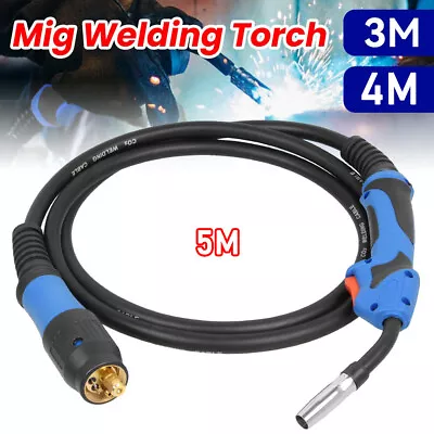 MIG Mag Welding Torch MB15AK Euro Connector Gun Gas Conversion For Welder 3/4/5M • £34