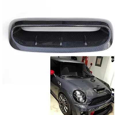 1x Air Flow Hood Scoop Intake Bonnet Vent For 2007-2014 2012 Mini Cooper S R56 • $75.51