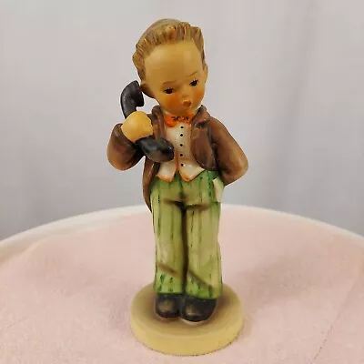 Vintage Goebel Hummel 'Hello' #124/0 6  Tall TMK3 • $25