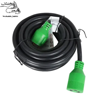 30 Amp 3 Prong Generator Extension Cord 10-100 Ft Power Cable 10 3 Adapter Plug • $157.05