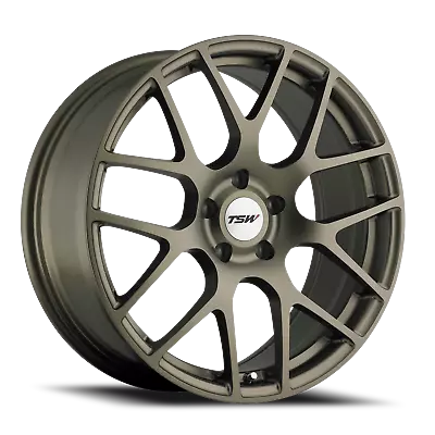 1 New 19X8 35 5X100 TSW Nurburgring Bronze Wheels/Rims 19 Inch 57265 • $316