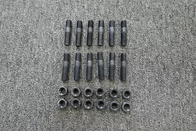 Fits Mopar Big Block 383 400 440 Dodge 12 New Exhaust Manifold Studs Nuts  • $24.95