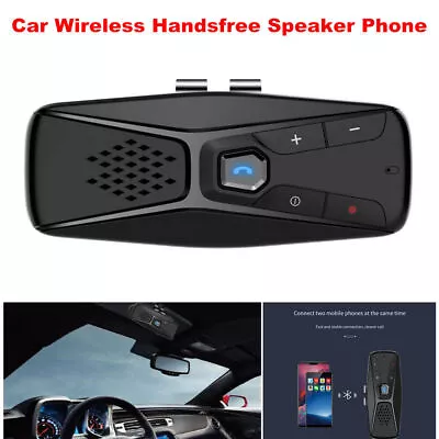 Universal Bluetooth Car Kit Wireless Handsfree Speaker Phone In-Car Speakerphone • $25.69