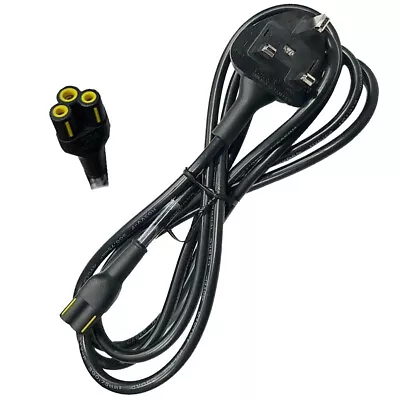 Genuine Laptop Charger Universal Power Cable Lead CORD 2M 3 Pin-UK Plug New UKES • £5.92
