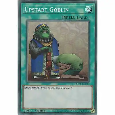 £2.90 • Buy SESL-EN043 Upstart Goblin | 1st Edition Super Rare YuGiOh Trading Card Game TCG