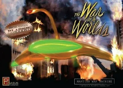 War Of The Worlds Martian War Machine 1/48 Model Kit PLATED EDITION 18WPH05 • $54.99