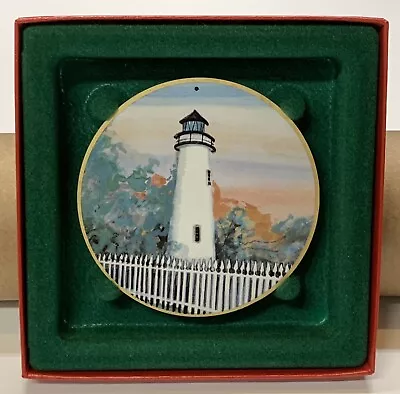 P. Buckley Moss Ocracoke North Carolina Lighthhouse L.E. Porcelain Ornament  • $13