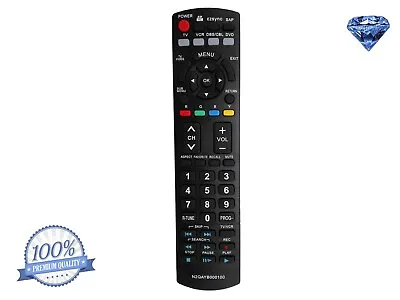 New Replace Remote N2QAYB000100 For Panasonic TV Sub N2QAYB000102 N2QAYB000103 • $7.79