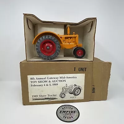 JLE Scale Models 1/16 Minneapolis-Moline Gateway Mid America Show Tractor 1989 • $100
