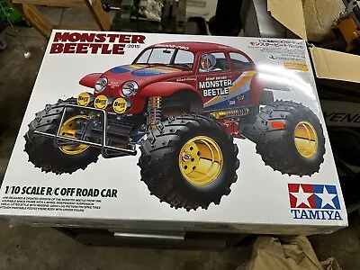 Tamiya 1/10 Monster Beetle Truck 2015 2 Wheel Drive TAM58618A *SEALED* • $170